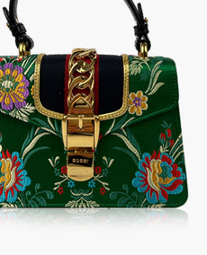 Gucci Sylvie Top Handle kukkalaukku