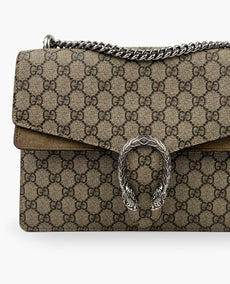 Gucci Dionysus Medium GG Shoulder Bag Beige