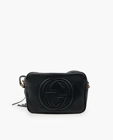 Gucci Soho Leather Disco -musta laukku