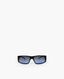 Gucci Vintage Rectangular Sunglasses Black