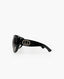 Gucci Black Oversized Rhinestone GG Logo Sunglasses