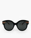 Gucci Web Round Sunglasses Black