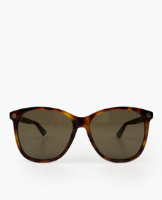 Gucci Bees Brown Tortoise Sunglasses
