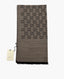 Gucci GG Monogram Scarf Double Brown