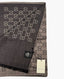 Gucci GG Monogram Scarf Double Brown