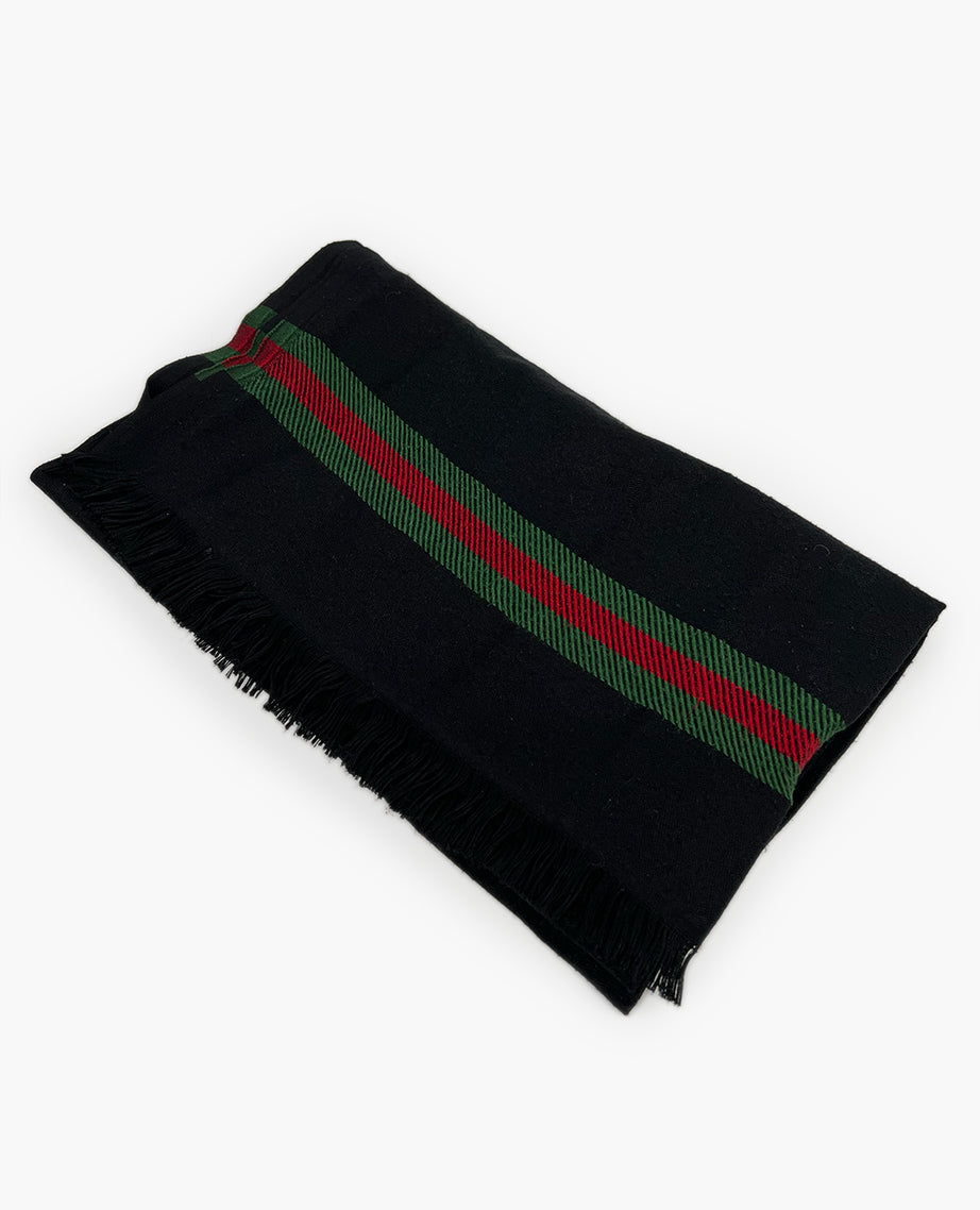gucci shawl black