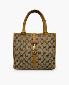 Gucci Jackie GG Canvas Vintage Bag