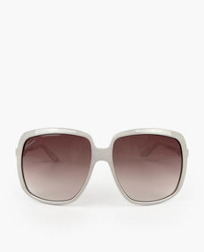 Gucci White Sunglasses