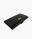 Hermès Bearn Soufflet Bi-Fold Black Epsom Wallet GHW