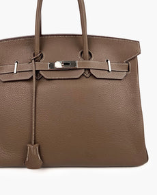 Hermès Birkin 35 Etoupe Clemence PHW