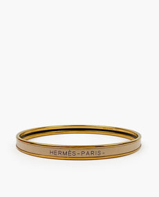 Hermès Uni Bangle Crème