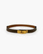 Hermès Kelly 18 Epsom Taupe GHW Belt