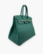 Hermès Birkin 35 Malachite Togo GHW