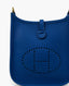 Hermès Mini Evelyne 16 Royal Blue Clemence PHW