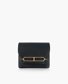 Hermès Roulis Slim Wallet Belt Bag Black GHW
