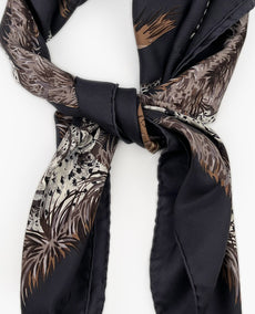 Hermès Silk Running Leopard Scarf