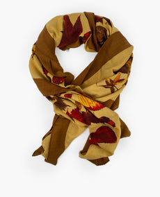 Hermès Tourbillon Cashmere ja Silk Fall Leaves -huivi