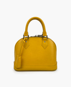 Louis Vuitton Citron Epi Leather Alma BB Bag