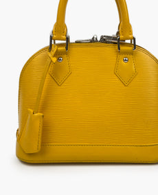 Louis Vuitton Citron Epi Leather Alma BB Bag