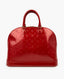 Louis Vuitton Alma GM Monogram Vernis Red