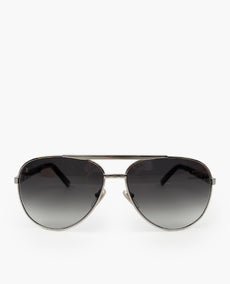 Louis Vuitton Aviator hopeiset aurinkolasit