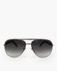 Louis Vuitton Aviator hopeiset aurinkolasit