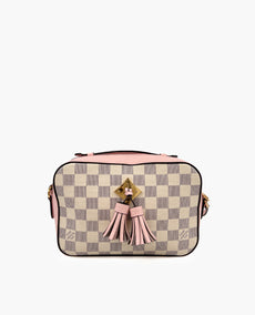 Louis Vuitton Saintonge Shoulder Bag in Damier Azur