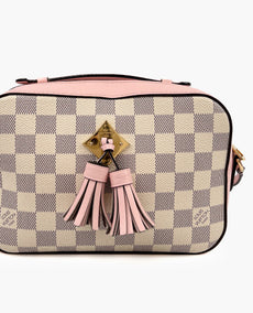 Louis Vuitton Saintonge Shoulder Bag in Damier Azur