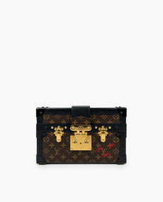 Louis Vuitton Monogram Petit Malle Trunk Bag