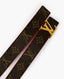 Louis Vuitton Initials 30 MM Reversible belt Red and Monogram Canvas