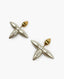 Louis Vuitton Louisette Pearl Earrings Gold