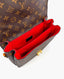 Louis Vuitton Pochette Metis Monogram Braided Coquelicot Red