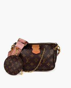 Louis Vuitton Monogram Multipochette Rose