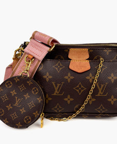 Louis Vuitton Monogram Multipochette Rose