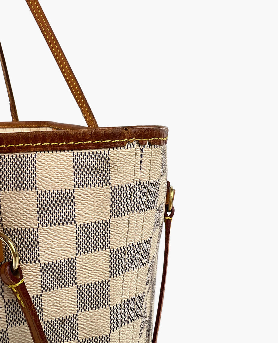 Louis Vuitton Neverfull MM Damier Azur – Luxury Helsinki
