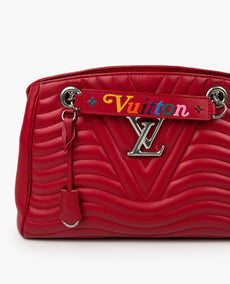 Louis Vuitton New Wave Chain Red Tote