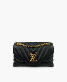 Louis Vuitton New Wave MM Chain Bag Black