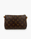 Louis Vuitton Pallas Monogram Safran Clutch