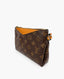 Louis Vuitton Pallas Monogram Safran Clutch