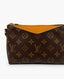 Louis Vuitton Pallas Monogram Safran Clutch