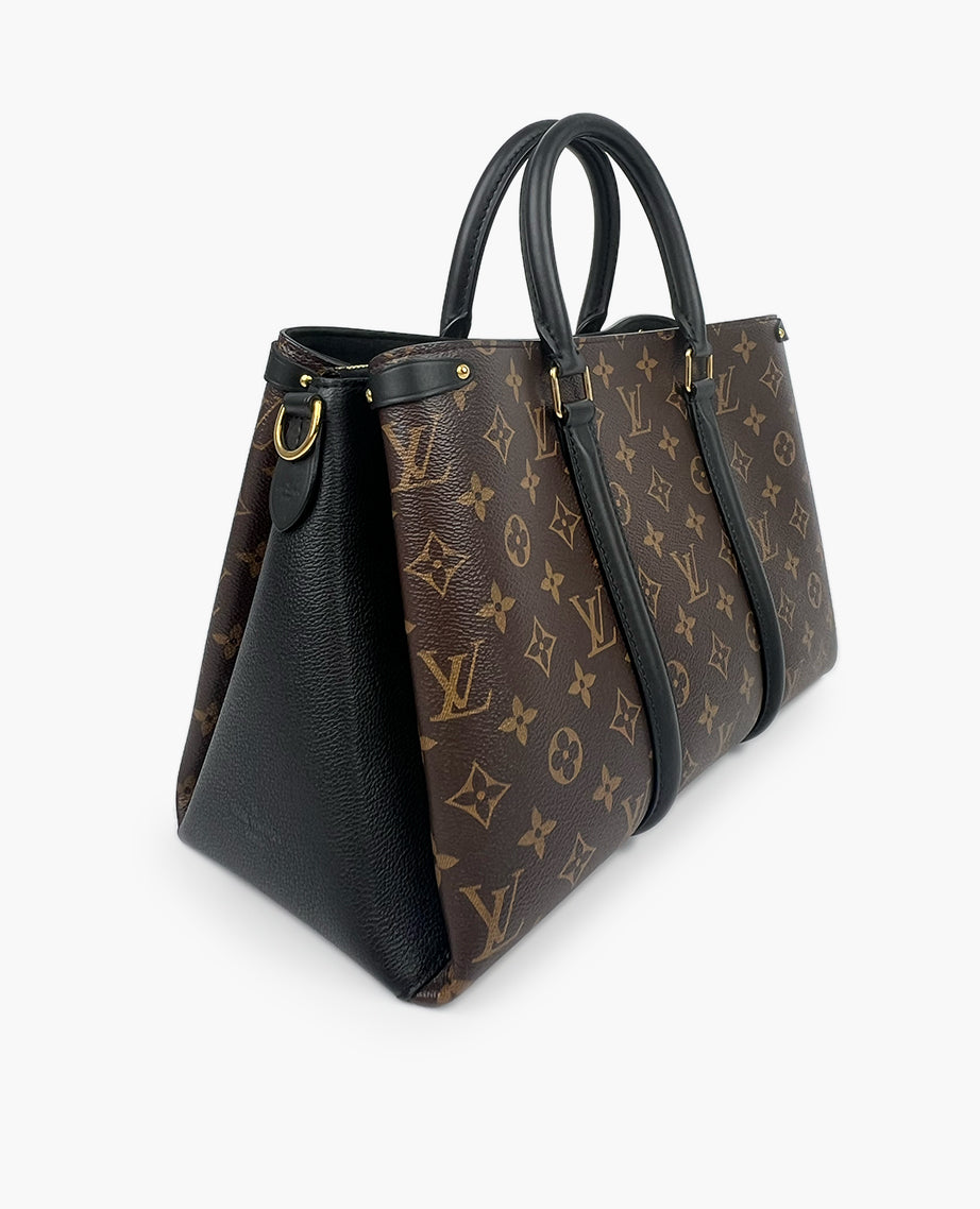 Louis Vuitton Soufflot MM Monogram Black – Luxury Helsinki
