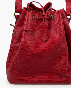 Louis Vuitton Petit Noe Vintage Red Epi