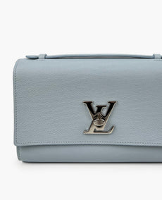 Louis Vuitton Mylockme Clutch Olympe Blue
