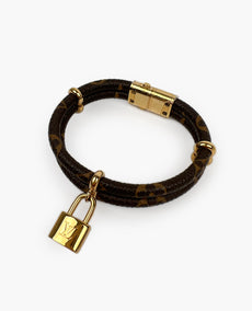 Louis Vuitton Keep It Twice Monogram Bracelet