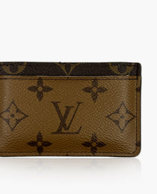 Louis Vuitton Monogram Reverse Card Holder