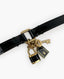 Louis Vuitton Patent Thin Belt LV Initials