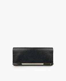 Louis Vuitton Black Epi Leather Sevigne Clutch Bag