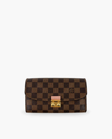 Louis Vuitton Croisette Damier Ebene WOC