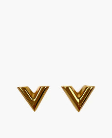 Louis Vuitton V Stud Earrings