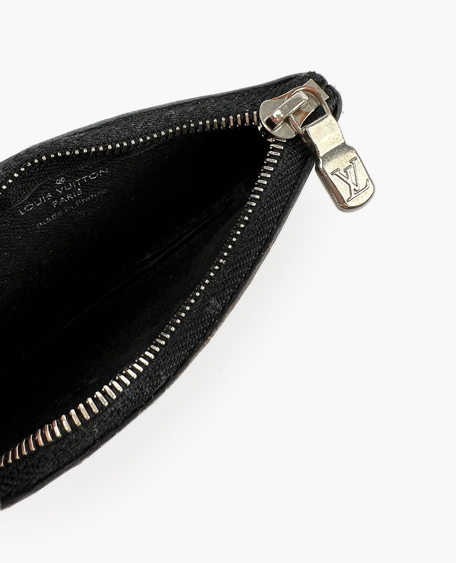 Vuitton Key Pouch Luxury Coin Pouch Key Pouch Damier Ebene Women